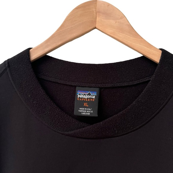 PATAGONIA Men’s Vintage Capilene Fleece Lined Baselayer Shirt Pullover Winter - Picture 3 of 13